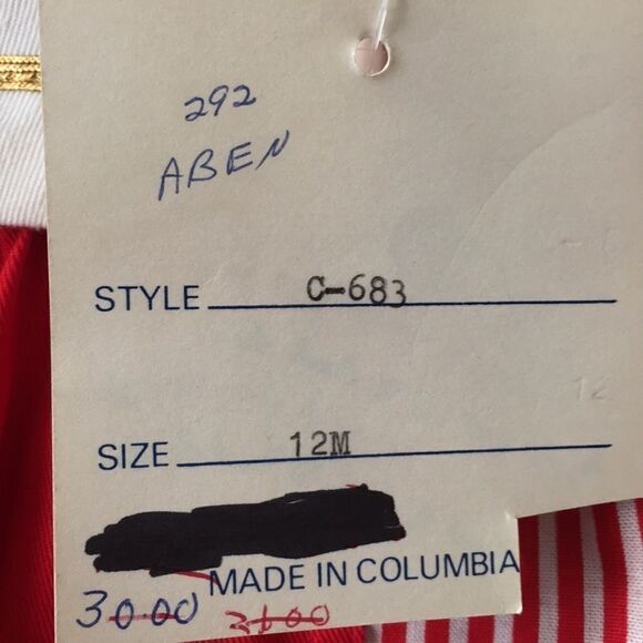 New Vintage Honey Bunch Baby Jumper Size 12 mo - Picture 11 of 14